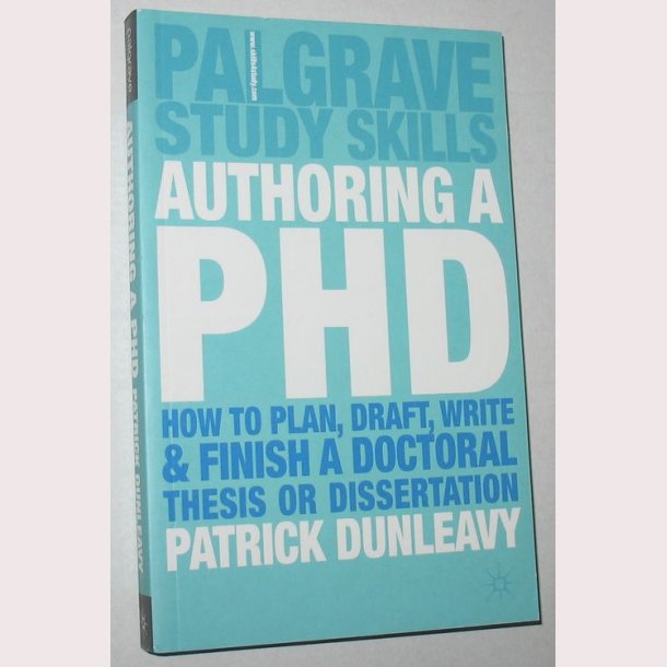 Authoring a PHD