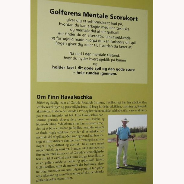 Golferens mentale scorekort