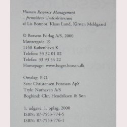 Human Resource Management