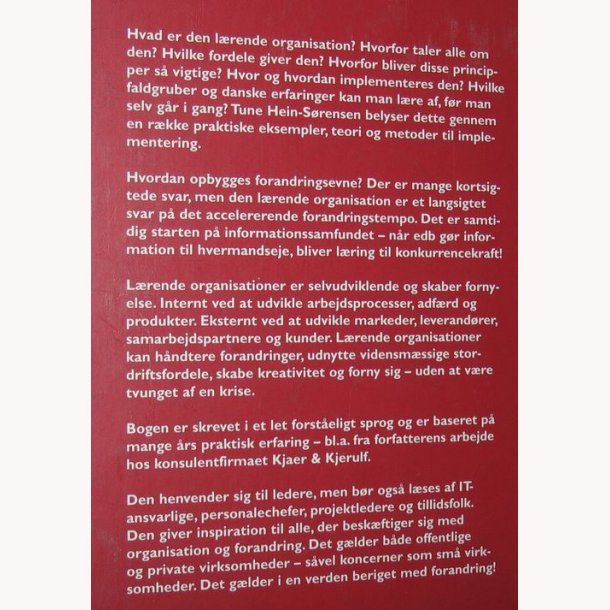 Organisation og forandring - den lrende organisat