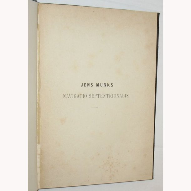 Jens Munks Nacigatio Septentrionalis