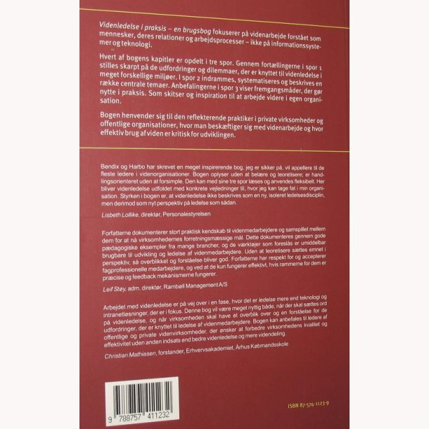 Videnledelse i praksis - en brugsbog