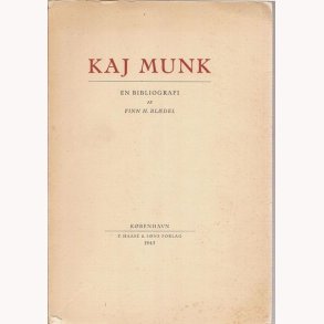 Kaj Munk en bibliografi