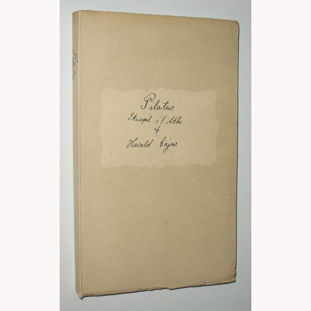 Pilatus - Skuespil i 4 Akter