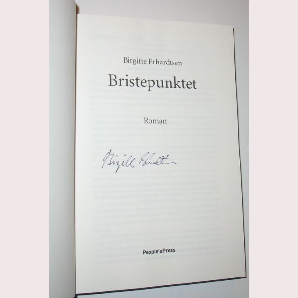 Bristepunktet - signeret