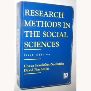 Research Methods in the Social Sciences