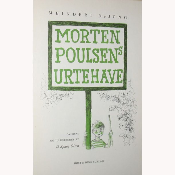 Morten Poulsens urtehave