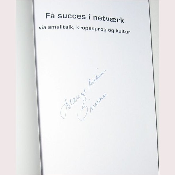 F succes i netvrk - signeret