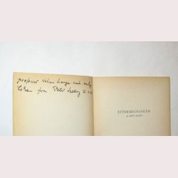 Eftersgning - signeret