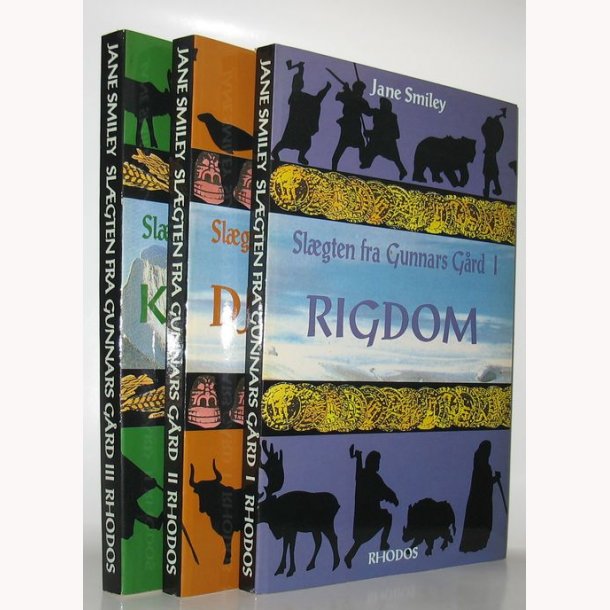 Slgten fra Gunnars Grd Bind 1-3