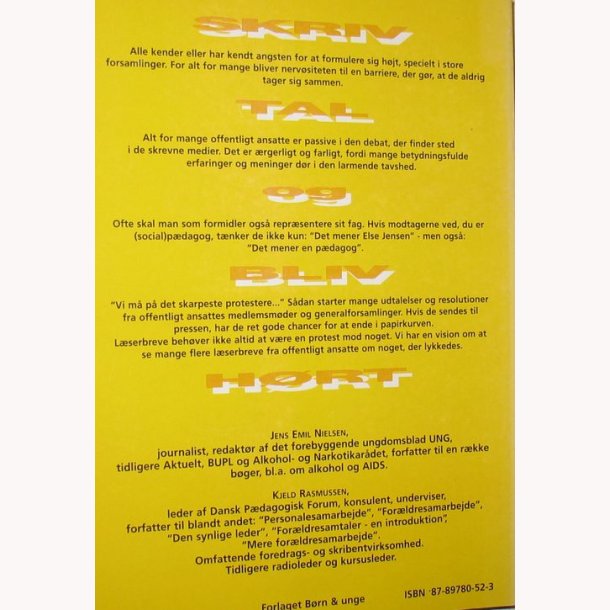 Skriv tal og bliv hrt