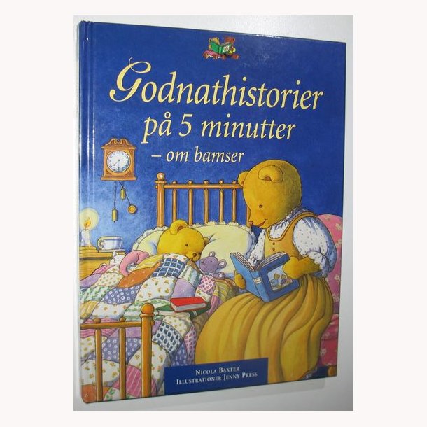 Godnathistorier p 5 minutter - om bamser