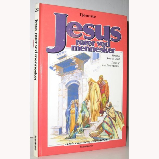 Tjeneste - Jesus rrer ved mennesker