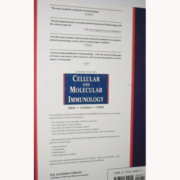 Cellular and Molecular Immunology