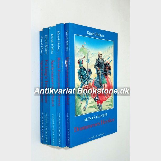 Alex p eventyr Bind 1-5: Knud Holten