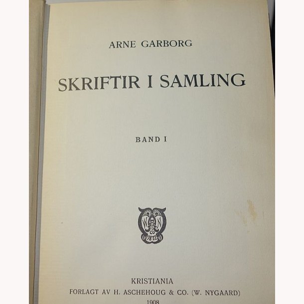 Skriftir i Samling Bind 1-7