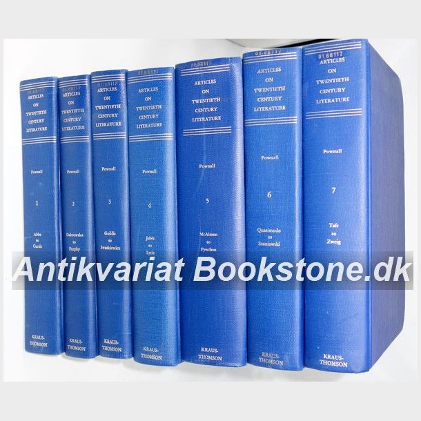 Articles on Twentieth Century Literature Vol. 1-7