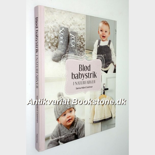 Bld babystrik i naturfarver: Sanna Mrd Castman 