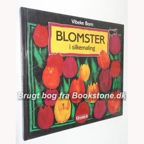 Blomster i silkemaling 