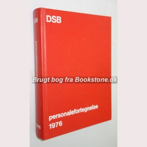 DSB personalefortegnelse 1976  