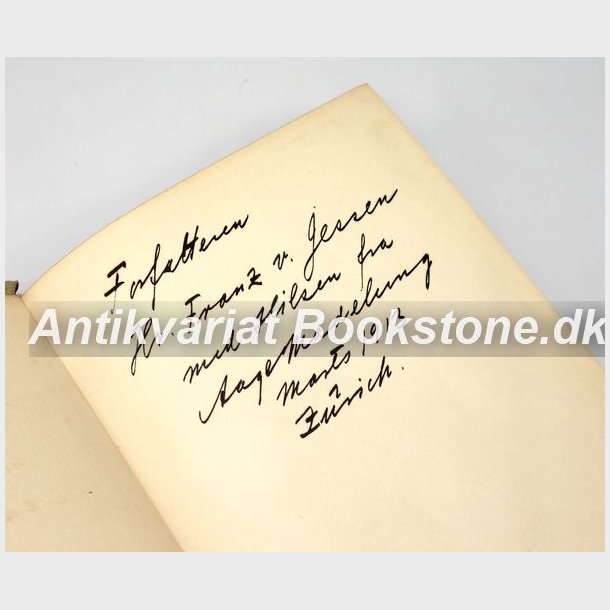 Jagd auf Tiere und Menschen - signeret