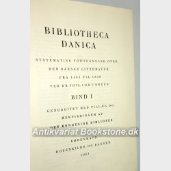Bibliotheca Danica Bind 1-5 