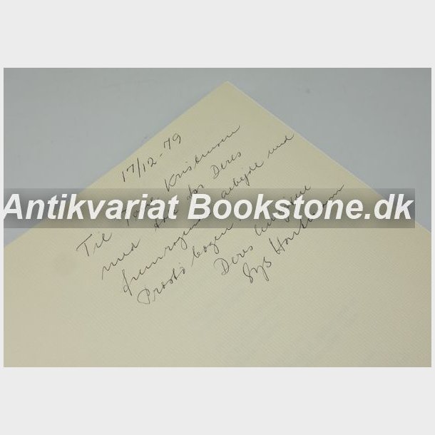 Danmarks arkitektur af Sys Hartmann (signeret) 