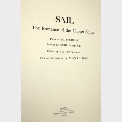 Sail Vol. 1-3 by Basil Lubbock