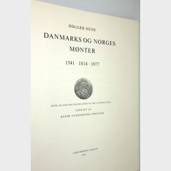 Danmarks og Norges mnter 1541 1814 1977 