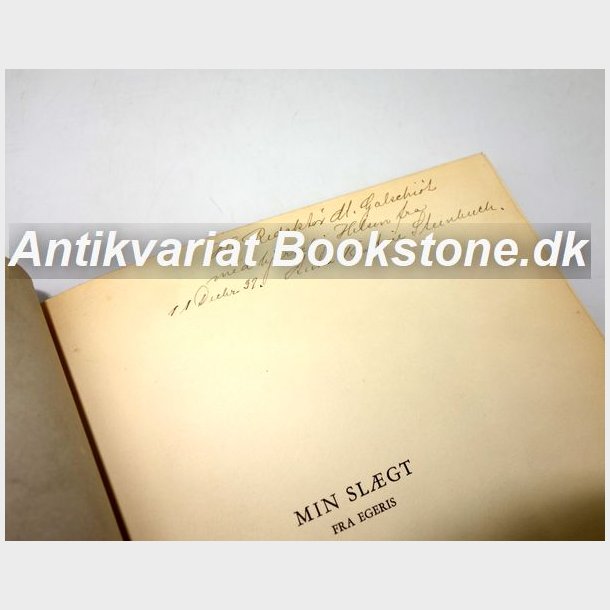 Min slgt fra Egeris: Axel Steenbuch (signeret)