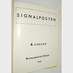 Signalposten 4. rgang 1968 komplet