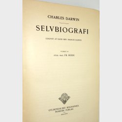 Darwins selvbiografi og Artens oprindelse bind l+ll
