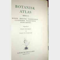 Botanisk Atlas Bind 1+2: Olaf Hagerup og Vagn Petersson