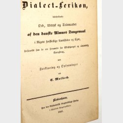 Dansk Dialect-Lexikon: C. Molbech