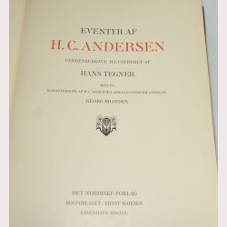 Eventyr af H.C. Andersen -  Verdensudgave illustreret af Hans Tegner 