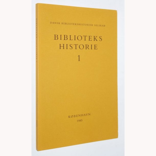 Biblioteks historie 1