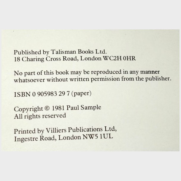 The Ogri Omnibus: Paul Sample