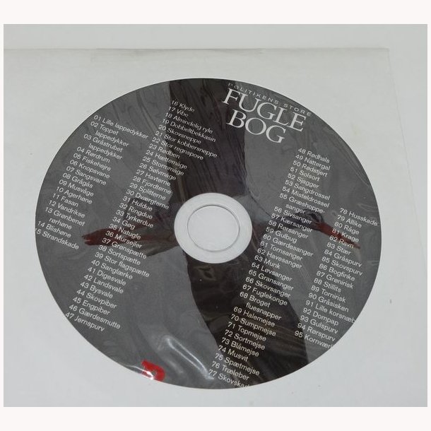 Politikens store fuglebog inkl. CD