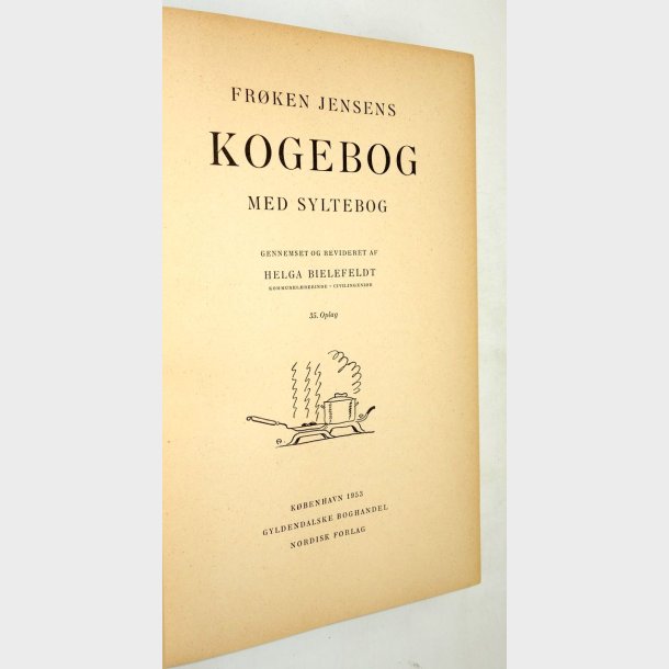 Fr�ken Jensens kogebog med syltebog: Helga Bielefeldt 