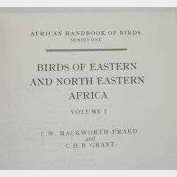 Birds of Eastern and North Eastern Africa Vol. 1+2: