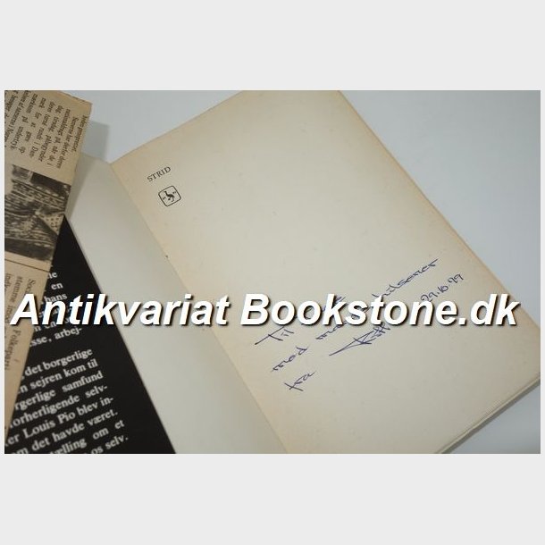 Strid - politiske taler og artikler (signeret): Ritt Bjerregaard  