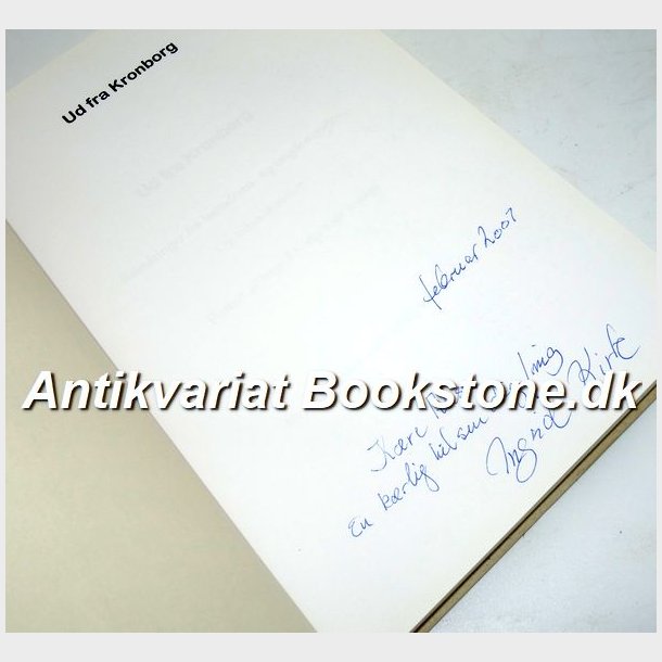Ud fra Kronborg (signeret): Ingrid Kirk 