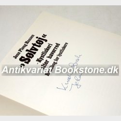 "S�lvt�j" - kystfiskeri efter hav�rred: Jens Ploug Hansen (signeret)