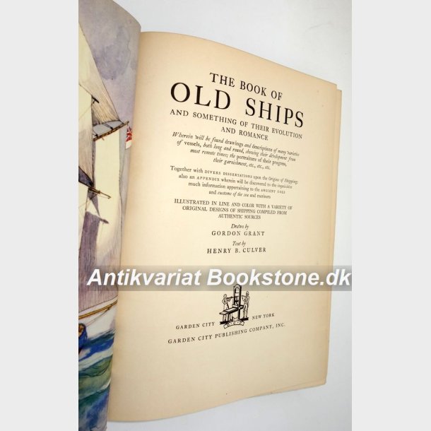 The Book of Old Ships: Henry B. Culver