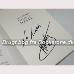 Manden der lytter til heste (signeret)