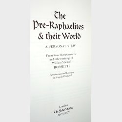 The Pre-Raphaelites and their World