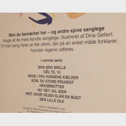 Mon du bemrket har og andre sjove sange