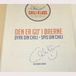 Chili Klaus - den er go&acute; i rerne - signeret