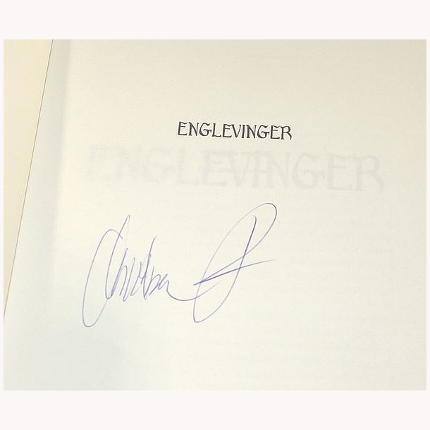 Englevinger - signeret
