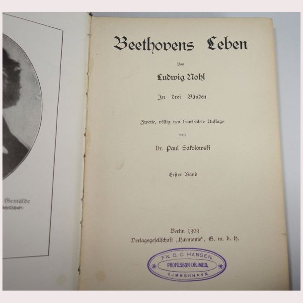 Beethovens Leben - Drei B&auml;nde in vie